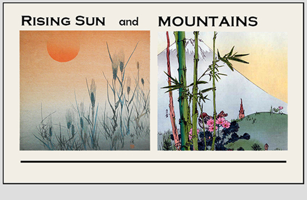 Rising Sun and Mountains Blog